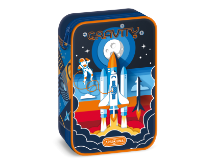 Školní penál Ars Una Gravity s klopou