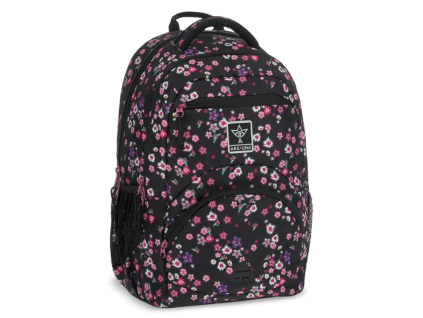 Ergonomický školní batoh Ars Una Pearl Blossom Black