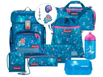 Školní aktovka Step by Step Cloud Mermaid Lola – ergonomická a lehká pro děti
