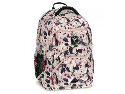 Ergonomický školní batoh Ars Una Flowery Pink