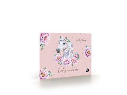 Desky na číslice Kůň Romantic – pro prvňáčky