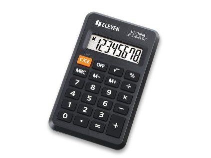 Kapesní kalkulátor Eleven LC-310NR – 8místný displej