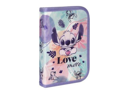 Clipper školní penál Stitch Pastel – jednopatrový, prázdný