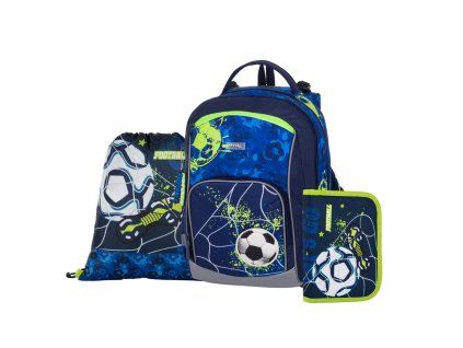 Školní set Oxybag OXY GO Football – batoh, penál a sáček 3 díly