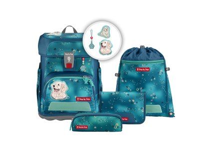 Školní aktovka Step by Step Cloud Dog Basty pro prvňáčky – ergonomická a lehká