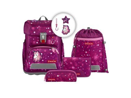 Školní aktovka Step by Step Cloud Sweet Unicorn Nuala – ergonomická a lehká pro děti