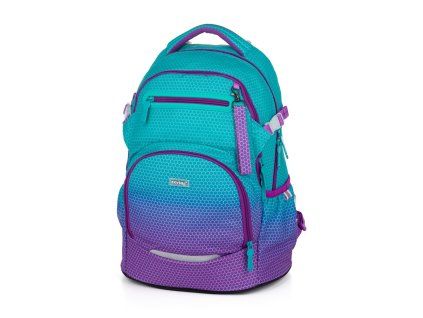 OXY – školní batoh Ombre Blue/Pink (od 3. třídy, 28 l)