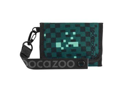 Peněženka Coocazoo Pixel Blox – se šňůrkou, přihrádkami a EKO materiálem
