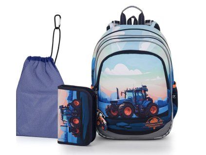 Školní batoh Topgal ELLY 25015 SET MEDIUM