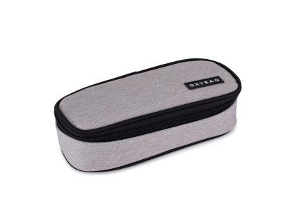 Oxybag školní penál Etue Komfort Unicolor Grey Light