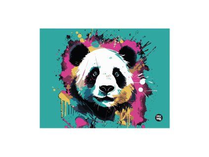 Ubrus do výtvarné výchovy Panda 65 × 50 cm