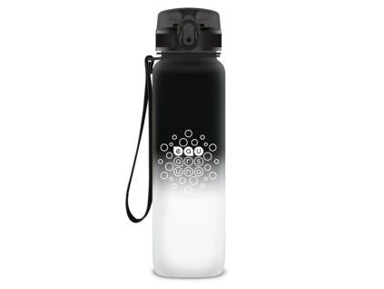 Láhev na pití Ars Una motivační černo-bílá 1000 ml