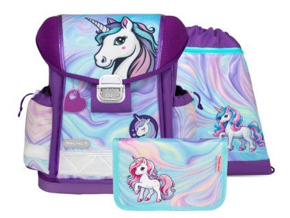 Školní aktovka Belmil 403 13 Classy Unicorn Dream