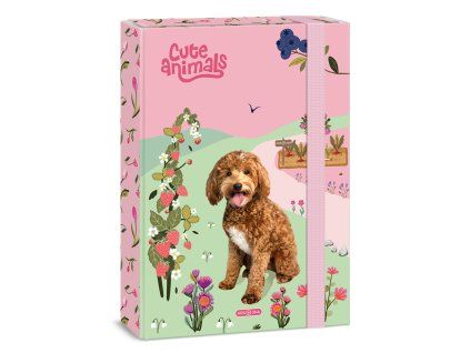 Box na sešity A4 Ars Una Cute Animals Doggie