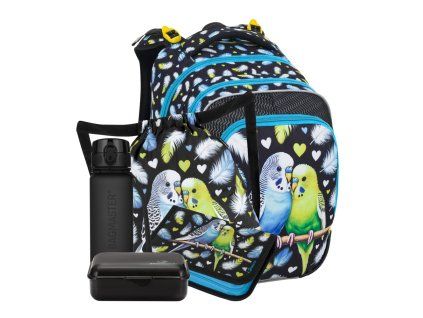 Velký školní set pro prvňáčky Bagmaster – papoušek BETA 25 A