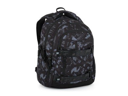 Školní batoh pro kluky NOMAD 25 B černo-šedý (Bagmaster)