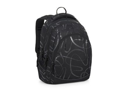 Studentský batoh Bagmaster DIGITAL 24 B – černý, 34 l