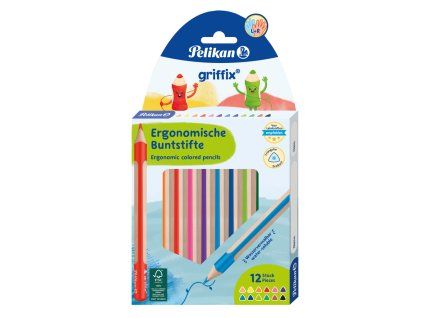 Pelikan - Pastelky Griffix silné 12 ks