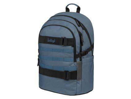 Baagl školní batoh Skate Dust Blue (25 l)
