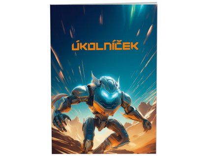 Úkolníček STIL Sci-fi – zápisník pro domácí úkoly malých astronautů