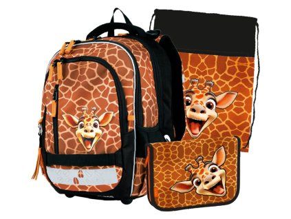 Školní batoh pro prvňáčky v setu Giraffe – Stil