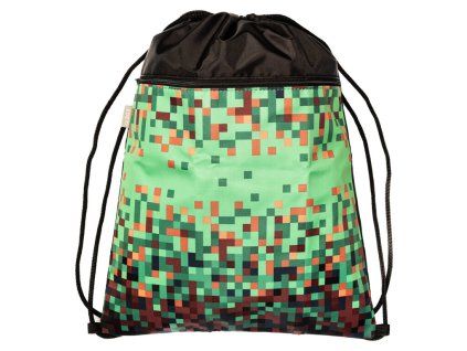 Stil sáček na přezůvky Pixel – školní pytlík pro kluky