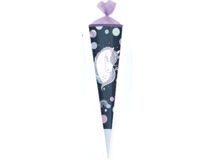 Kornout do školy 50 cm Herlitz Unicorn hranatý