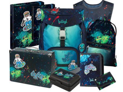 Baagl Chill velký školní set – kompletní výbava pro prvňáčky a malé školáky