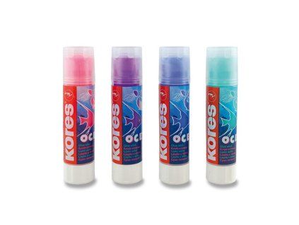 Lepicí tyčinka Kores Ocean 20 g - ekologické lepidlo pro děti