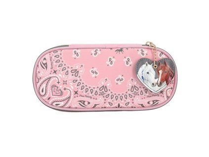 Školní penál Miss Melody – Bandana vzor (prázdný)