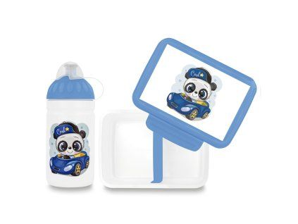 Set Zdravá láhev a Zdravá sváča Panda Driver (0,5 l)