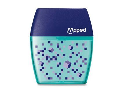 Ořezávátko Maped Shaker Pixel Party – 2 otvory s nádobkou