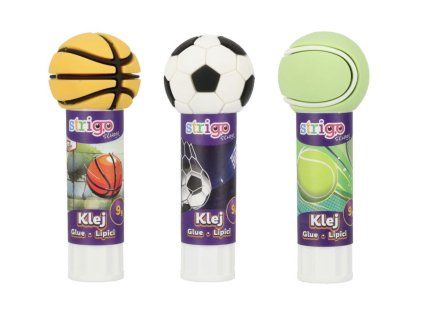Lepicí tyčinka STRIGO Balls 8 g – pomaluschnoucí lepidlo pro děti