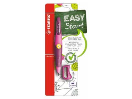 STABILO EASYergo 3,15 mm – mechanická tužka pro leváky (růžovo‑fialová)