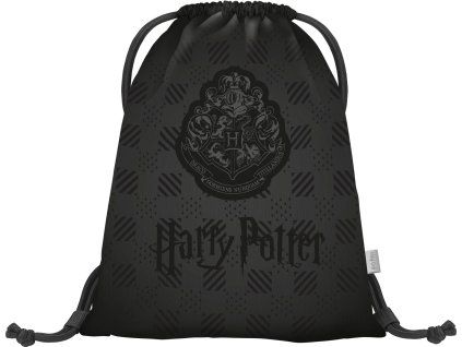 Sáček na přezůvky Baagl Harry Potter Bradavice – černý, 36×46 cm