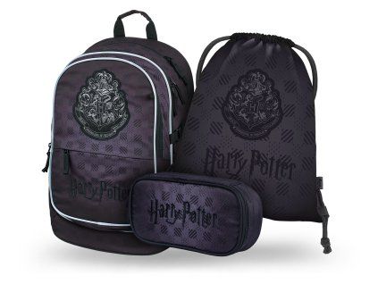 Školní set Baagl Core – Harry Potter Bradavice, černý