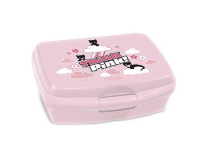 Box na svačinu Ars Una Think Pink 25 – růžový