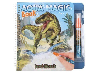 Omalovánky s magickým fixem Dino World Aqua Magic