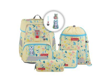 Školní aktovka Step by Step SPACE Cat Lilly – 5dílný set (AGR certifikát)
