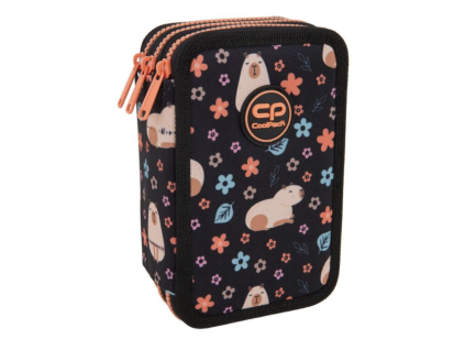 Penál CoolPack Jumper 3 – Kapybara, vybavený