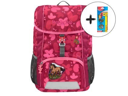 Dětský batoh Step by Step KID Wild Horse Nora – 3dílný set
