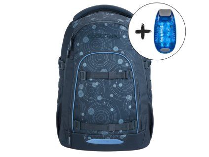 Školní batoh coocazoo MATE Blue Orbit – AGR certifikát, 30 l