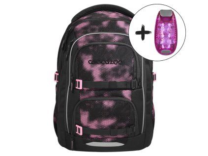 Školní batoh coocazoo PORTER Pink Illusion – AGR certifikát