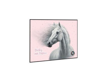 Desky na číslice Kůň Romantic Horse Girl