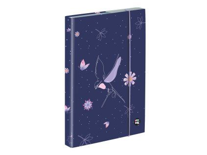 Box na sešity A4 Flowers – praktický školní organizér