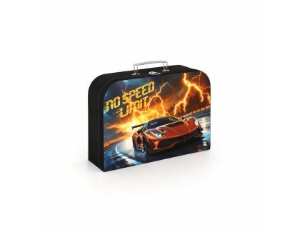 Dětský kufřík na výtvarné potřeby Auto Speed – lamino 34 cm