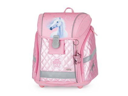 Školní aktovka pro prvňáčky Oxybag PREMIUM LIGHT Kůň Romantic Horse Girl