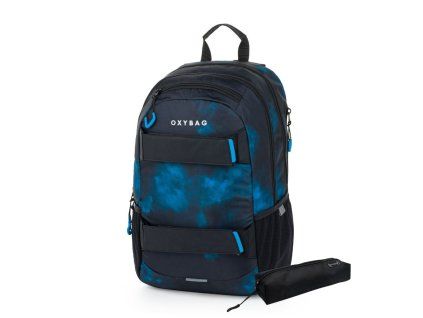 Studentský batoh + etue OXY Sport Grunge Boy