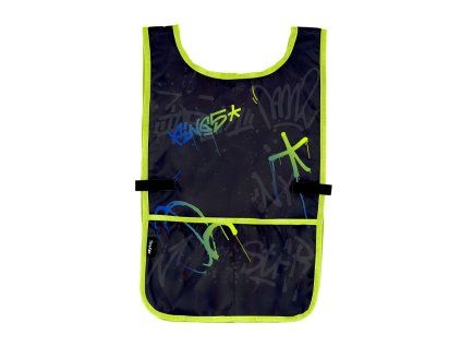 Dětská zástěra pončo na výtvarnou výchovu Graffiti Boy