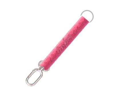 Klíčenka s karabinkou Oxybag Fluffy – krátká látková